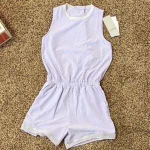 Zella Kids Light Purple Sleeveless Romper